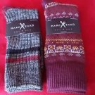 2  Pair Large Marc Ecko Cut & Sew Cotton Crew Socks 6-12