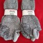 2 Pair Large Pocono 78% Alpaca Low Profile Low Cut Heel Guard Sock 9-12 USA