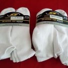12 Pair  Large JCP Cotton Quarter Sport Socks Control Odor 6 1/2-12 Made in USA