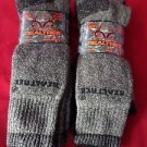 4 Pair Large Real Tree Cotton Hiker Work Boot Socks 9-13 Arch Support Made USA