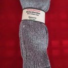 1 Pair Pocono 18% Merino Wool Hiker Sock 9-12 Mens Arch Support Made in USA Blac