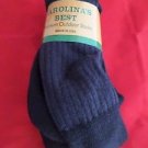 3 Pair XLarge Carolina 71% Merino Wool Hiker Navy Outdoor Socks 13-15 USA