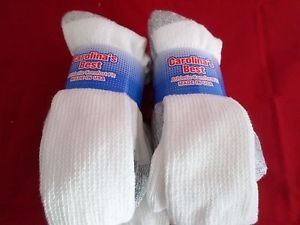 6 Pair XLarge Carolina Heavy Weight Sole Boot Sock Neuropathy Diabetic 13-15 USA