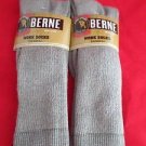 2 Pair Berne 20% Merino  Wool Boot Sock 9 -11 USA