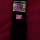 1 Pair Med Vintage Classic Retro 95% Cotton Baggies Women Socks Made in USA 9-11