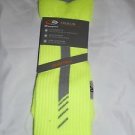 1 Pair Champion Correct Fit  Basketball Crew Socks Arch Support Yellow 6-12