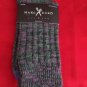 1 Pair Large Marc Ecko Cut & Sew Cotton Crew Socks 6-12 Blue Toe Heel