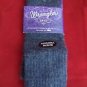 1 Pair Womens Medium Wrangler Angora Crew Boot Hiker Warm Sock 6-9 Denim USA