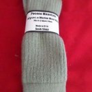 1 Pair Large Pocono Alpaca Merino Wool Heavy Hikers Crew Sock 9-12 Khaki USA