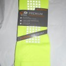 1 Pair Champion Maximum Performance Over the Calf Basketball Socks Yellow 6-12