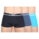 Emporio Armani 111357-6P715 Men's 3-Pack Trunk