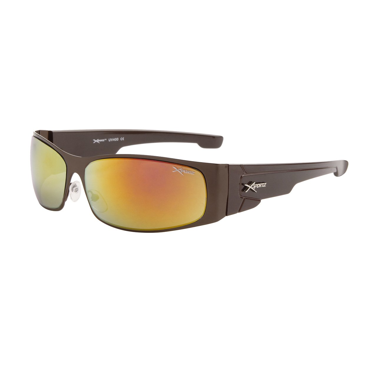 MEN'S DESIGNER INSPIRED BLACK FRAME SPORTY XSPORT SUNGLASSES