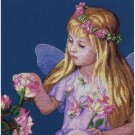 Counted Cross Stitch Kit, Little Floral Rose Fairy, Flower, Dimensions