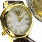 1 Dollar Coin President JF Kennedy Men Watch Japan Quartz + Date & Cover Gift W1