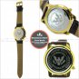 US President ABRAHAM LINCOLN 1 Dollar Coin Watch Japan Movement with Date PW02