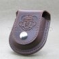 Mickey Mouse Animal Kingdom Pocket Watch Gift Set Leather Pouch + Fob Chain C59A