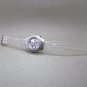LINDA DANO Quartz Watch Japan SII Chronograph 3 Eyes Date Stones Bezel Unisex