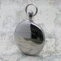 Silver Polish Antique Men Fashion Pocket Watch Small Second Chain Gift Box P66