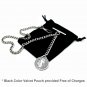 Albert Chain Pocket Watch Curb Link Chain Antique Silver Plating Fob T Bar AC43