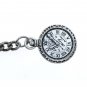 Albert Chain Pocket Watch Curb Link Chain Antique Silver Plating Fob T Bar AC36