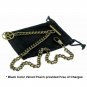 Albert Chain Pocket Watch Curb Link Chain Antique Brass Plating Fob T Bar AC27