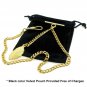 GOLD Albert Chain Pocket Watch Curb Link Chain T Bar + Swivel Clip Star Fob AC62