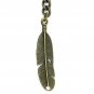 Albert Chain Pocket Watch Curb Link Chain Antique Brass Plating Fob T Bar AC50