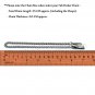 14" Pocket Watch Chain Fob Chain Antique Silver Link Belt Clip Men Accessory F58