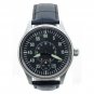 44mm STEEL Men Watch 6498 SEA-GULL ST3620 Swan-Neck Movement Sapphire Glass W416