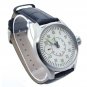 44mm STEEL Men Watch 6497 SEA-GULL ST3600 Swan-Neck Movement Sapphire Glass W409