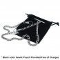 Albert Chain Silver Pocket Watch Curb Link Chain + Spearhead Fob T Bar AC71
