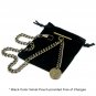 Albert Chain Pocket Watch Curb Link Chain Antique Brass Plating Fob T Bar AC46