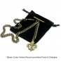 Albert Chain Pocket Watch Curb Link Chain Antique Brass Plating Fob T Bar AC48