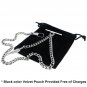 Albert Chain Silver color Pocket Watch Curb Link Chain + Feather Fob T Bar AC70