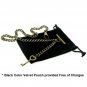 Albert Chain Pocket Watch Curb Link Chain Antique Brass Plating Fob T Bar AC41