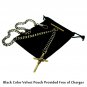 Albert Chain Pocket Watch Curb Link Chain Antique Brass Cross Fob T Bar AC82
