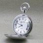 Real Steel Pocket Watch Stainless Steel Case 47 MM Men Gift - Chain + Box P378