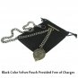 Albert Chain Pocket Watch Curb Link Chain Antique Brass Initial E Fob T Bar AC88