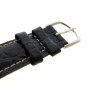 Linda Dano Women Wrist Watch Square with Crystal Stones Black Leather Strap 19A