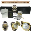 JF KENNEDY 1 Dollar Coin Watch US President Watch Authentic Coin with Date PW1