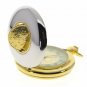 Austria Shilling Coin Pocket Watch Gift Set with Fob Chain C37