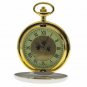 Austria Shilling Coin Pocket Watch Gift Set with Fob Chain C37