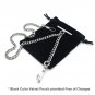 Albert Chain Pocket Watch Curb Link Chain Silver Plating Fob T Bar AC54