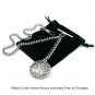 Albert Chain Pocket Watch Curb Link Chain Silver Color Life Tree Fob T Bar AC57