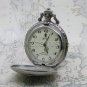 NARNIA Pocket Watch Lion Witch Wardrobe Japan Quartz with Chain and Gift Box C11