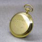 Jack Daniels Limited Old No 7 Pocket Watch with Leather Pouch Gold Men Gift P250