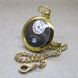 Jack Daniels Limited Old No 7 Pocket Watch with Leather Pouch Gold Men Gift P250
