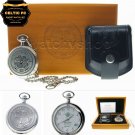 2007 Edition Soccer Celtic FC Quartz Pocket Watch Set Leather Pouch Wood Box C61 2007 Edition Soccer Celtic FC Quartz Pocket Watch Set Leather Pouch Wood Box C61