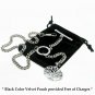 Albert Chain Pocket Watch Chain Silver Color 2 Ways Vest & Jean Fob T Bar ACT12