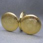 Mechanical Pocket Watch Gold Skeleton 2 sides opening with Chain and Box C25